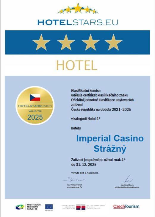 Imperial Casino Strazny Hotel Экстерьер фото